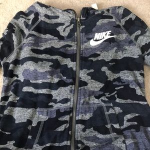 Nike jacket Blue camo